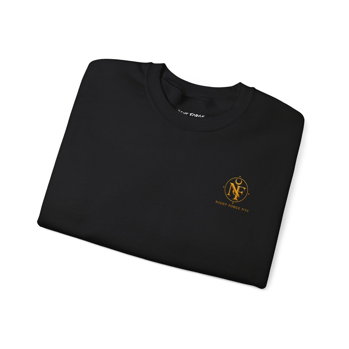 Night Forge NYC Lion Graphic Crewneck Sweatshirt