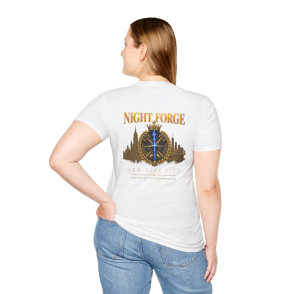 Night Forge NYC crest tee