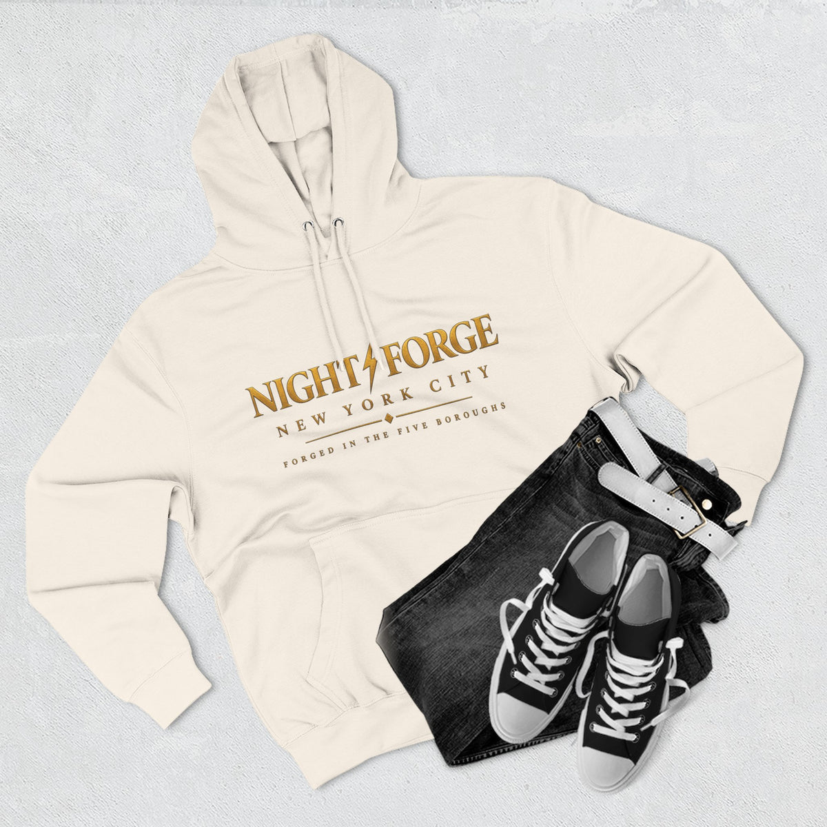 Night Forge NYC Forged Crown Hoodie