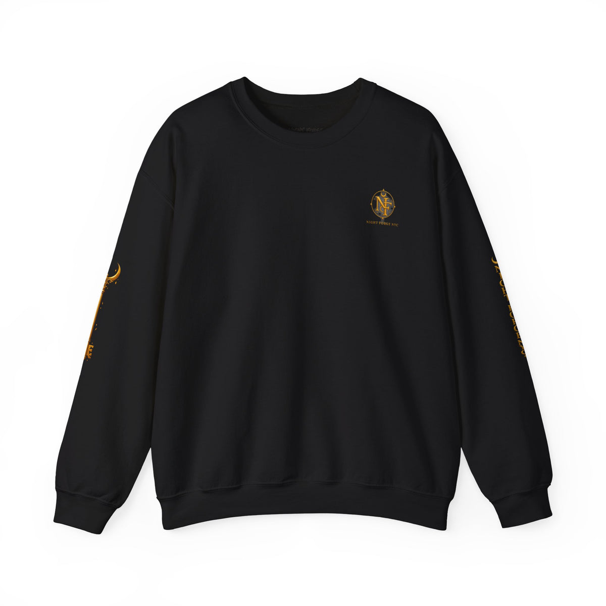 Night Force NYC Lion Graphic Crewneck Sweatshirt