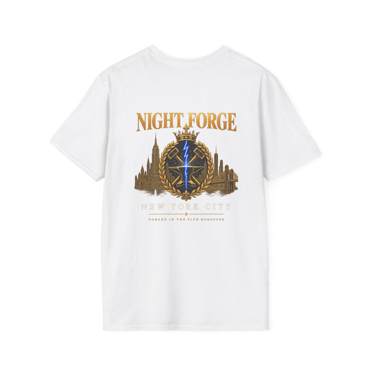 Night Forge NYC crest tee