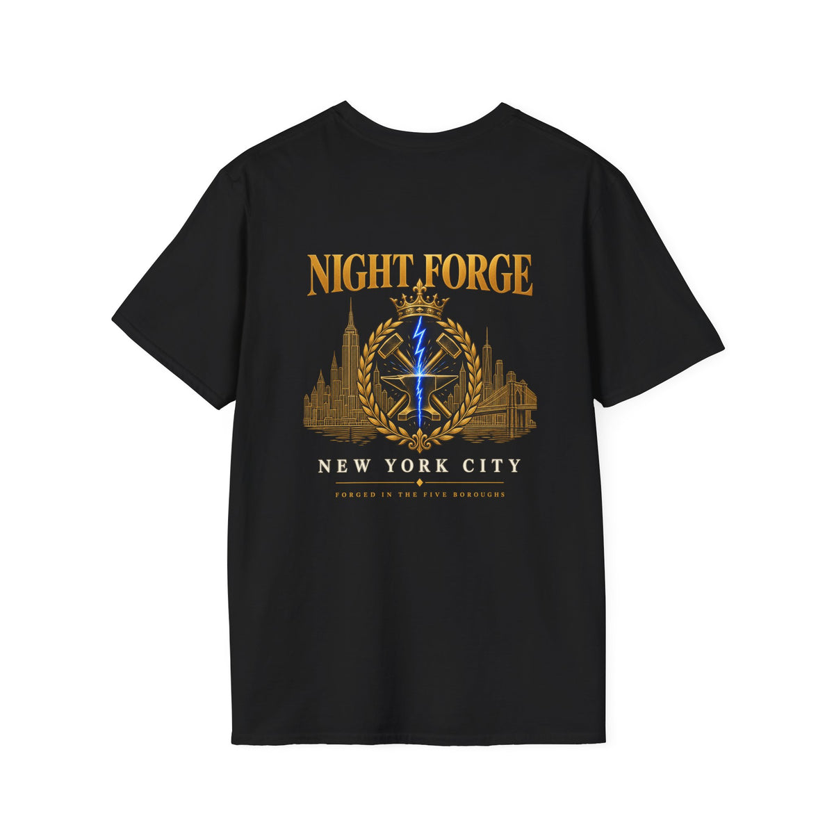 Night Forge NYC crest tee