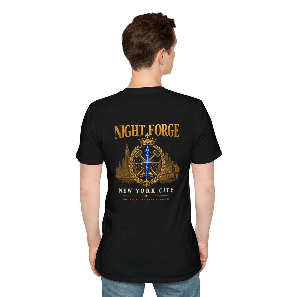 Night Forge NYC crest tee